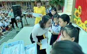 Học bổng Vì tương lai Việt Nam tiếp tục tiếp sức cho những ‘mầm xanh’ tiểu học