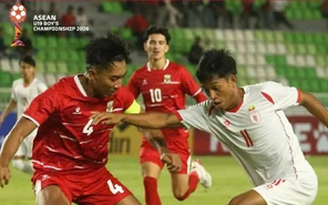 Đương kim vô địch Indonesia thắng dễ Myanmar tại U19 Đông Nam Á