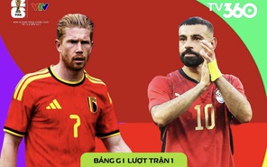 Đội hình ra sân của tuyển Bỉ đấu Ai Cập: De Bruyne đối đầu Salah