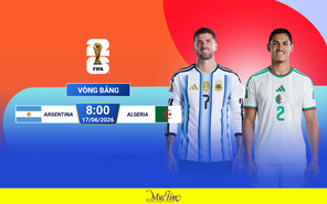 Đội hình ra sân Argentina đấu Algeria: Messi đá chính, đối đầu con trai Zidane
