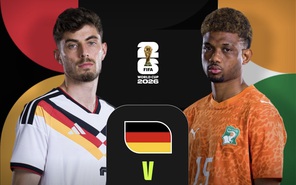 Đội hình xuất phát Đức - Bờ Biển Ngà: Kai Havertz đá chính