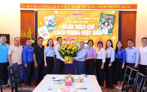Lời cảm ơn của Khối ấn phẩm Khăn Quàng Đỏ nhân Ngày Báo chí cách mạng Việt Nam 21-6