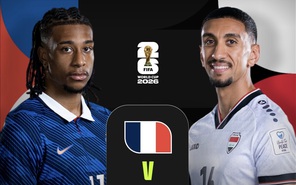 Đội hình ra sân của Pháp và Iraq: Mbappe đá chính