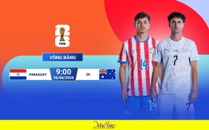Paraguay - Úc: siêu máy tính nghiêng về kết quả hoà