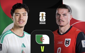 Algeria chia điểm với Áo trong trận đấu có 6 bàn thắng
