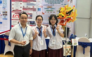 Học sinh Trường Trung học Thực hành Đại học Sư phạm đưa nghệ thuật Lân Sư Rồng lên không gian số