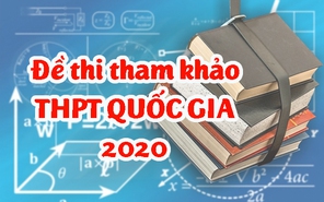 Đề thi tham khảo kỳ thi THPT quốc gia năm 2020: Khoa học Tự nhiên