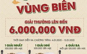 Sinh viên trường Đại học KHXH và NV (ĐH Quốc gia TP.HCM) gây quỹ gieo lộc vùng biên