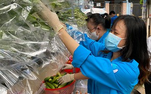 Quận Tân Phú: Thêm gian hàng 0 đồng dành cho người dân khu vực phong tỏa