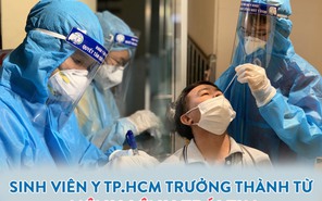 Sinh viên Y TP.HCM trưởng thành từ "mệnh lệnh trái tim"