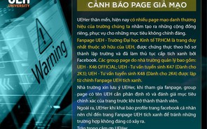 Trường ĐH cảnh báo tình trạng mạo danh, lừa đảo trong dịp đầu năm học mới