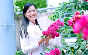 Cô giáo dùng “một chân” đi xây ước mơ cho nhiều người