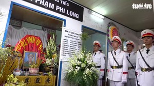 Vĩnh biệt đại úy Phạm Phi Long