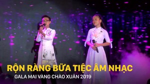 Rộn ràng Gala Mai Vàng chào Xuân 2019