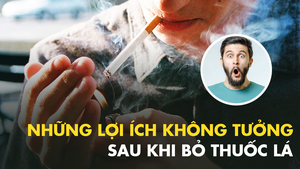 Những lợi ích không tưởng sau khi bỏ thuốc lá