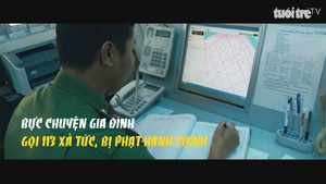 Bực chuyện gia đình, gọi 113 xả tức, bị phạt hành chính