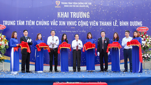 Khánh thành trung tâm tiêm chủng 5 sao đầu tiên tại Bình Dương