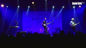 Nhóm nhạc Indie của Đức biểu diễn máu lửa tại TP.HCM