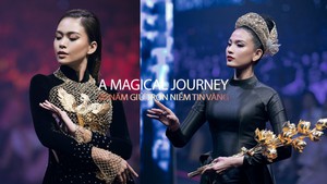 Giải trí 24h: Mâu Thủy, Trương Thị May lộng lẫy tại A Magical Journey