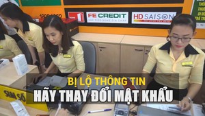 Chủ động thay đổi mật khẩu các tài khoản khi bị lộ thông tin