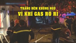 Cơ sở nước đá rò rỉ khí gas lần thứ hai, dân trắng đêm ra đường