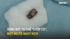 Súng bút tự chế “cướp cò”, một người nguy kịch