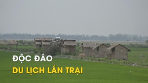 Độc đáo du lịch lán trại giữa đồng ở miền Tây