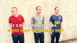 Bắt 3 đối tượng gây ra hàng loạt vụ trộm xe máy trên đảo Phú Quốc