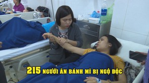 215 người ăn bánh mì bị ngộ độc do nhiễm vi khuẩn Salmonella