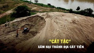 “Cát tặc” xâm hại thánh địa Cát Tiên