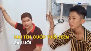 Hai tên cướp tuổi teen sa lưới