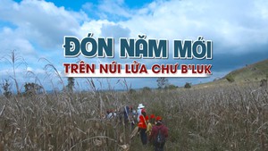 Đón năm mới trên núi lửa Chư B’luk, Đắk Nông