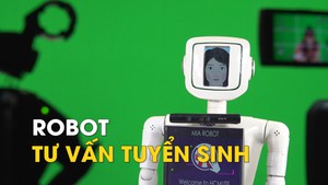 Robot làm thành viên ban tư vấn tuyển sinh