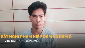 Bắt nghi phạm hiếp dâm và dâm ô 2 bé gái trong công viên