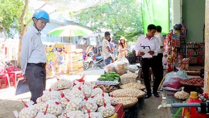 Đảo Lý Sơn kiểm tra đột xuất 16 điểm bán tỏi cho du khách