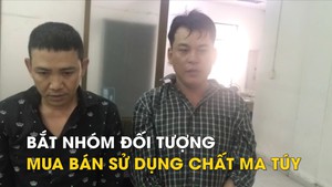 Công an quận 12 bắt nhóm đối tượng mua bán sử dụng chất ma túy