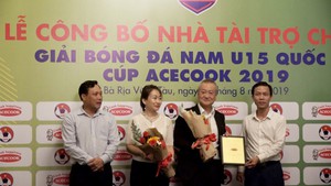 Giải bóng đá U15 quốc tế cúp Acecook 2019 mở cửa tự do