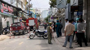 Video: Nổ nghi do bình ga kinh hoàng ở TP.HCM