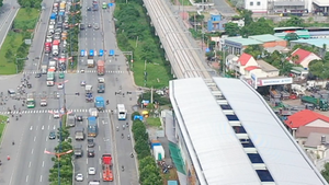 Video: Cận cảnh các nhà ga trên cao tuyến metro Bến Thành - Suối Tiên