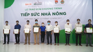 Tiếp sức nhà nông 2021: Nông dân nghèo Trà Vinh vui mừng nhận vốn làm ăn