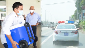 Video: Chạy đua với thời gian đưa quả tim từ Vũng Tàu đến Bệnh viện Chợ Rẫy cứu người