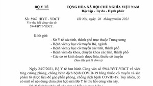 Video: Bộ Y tế thu hồi ‘công văn gây bão' liên quan thuốc y học cổ truyền hỗ trợ điều trị COVID-19