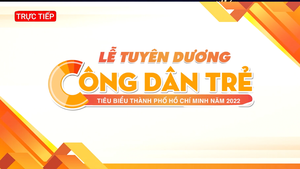 Trực tiếp: Lễ tuyên dương 'Công dân trẻ tiêu biểu Thành phố Hồ Chí Minh' năm 2022