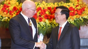 Video: Chủ tịch nước Võ Văn Thưởng đón Toàn quyền Úc David Hurley