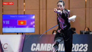 Trực tiếp: Chung kết tranh HCV của Wushu Việt Nam tại SEA Games 32