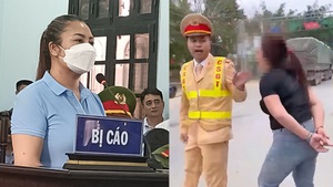 Người phụ nữ cắn vào tay một đại úy, đòi hôn CSGT cho đến chết lãnh 20 tháng tù