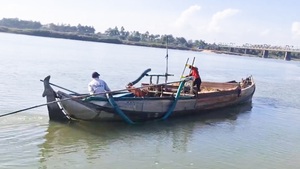 Hình ảnh cát tặc lộng hành tại Quảng Ngãi