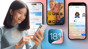 Tính năng AI thú vị trong bản cập nhật iOS 18.1 sắp tới