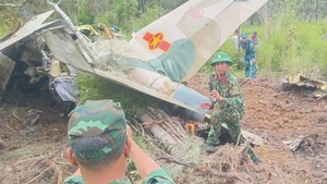 Hiện trường máy bay Yak-130 rơi, được phát hiện trong Vườn quốc gia Yok Đôn