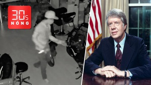 Bản tin 30s Nóng: Video tên trộm cầm dao đột nhập tiệm tóc; Cựu tổng thống Jimmy Carter qua đời